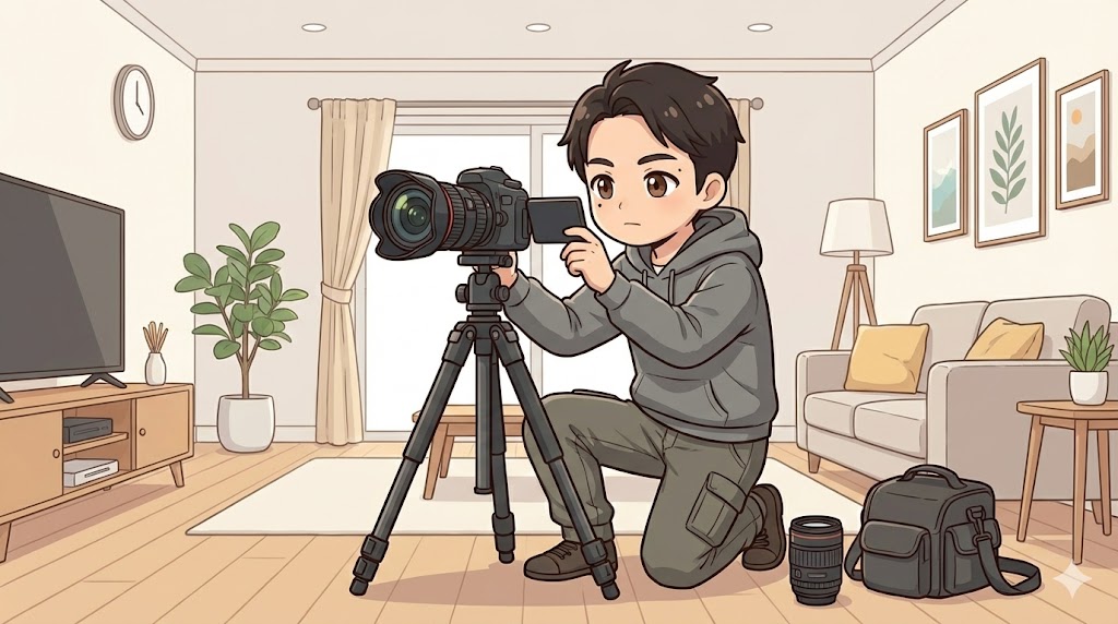 撮影機材の準備