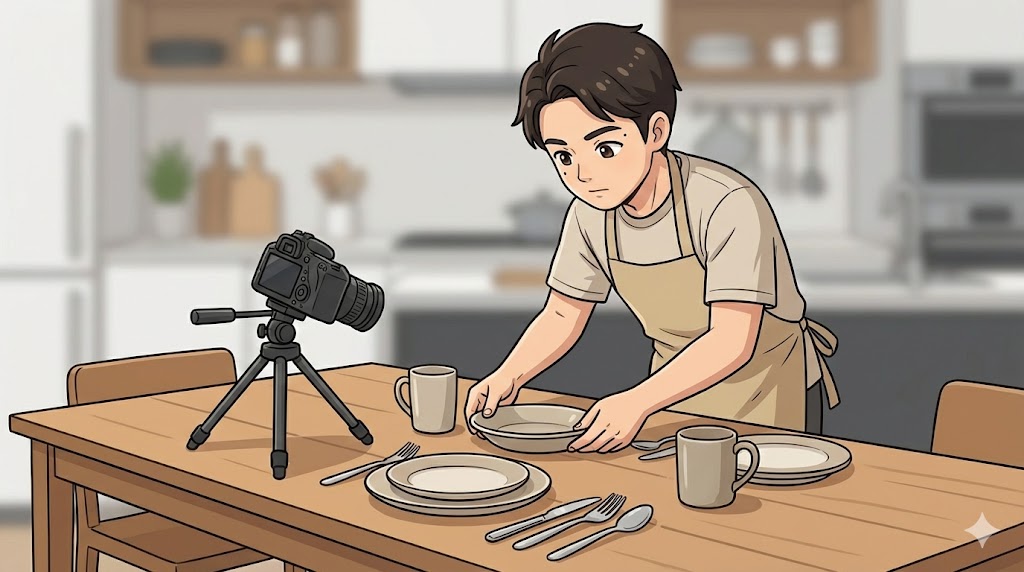 備品の撮影方法