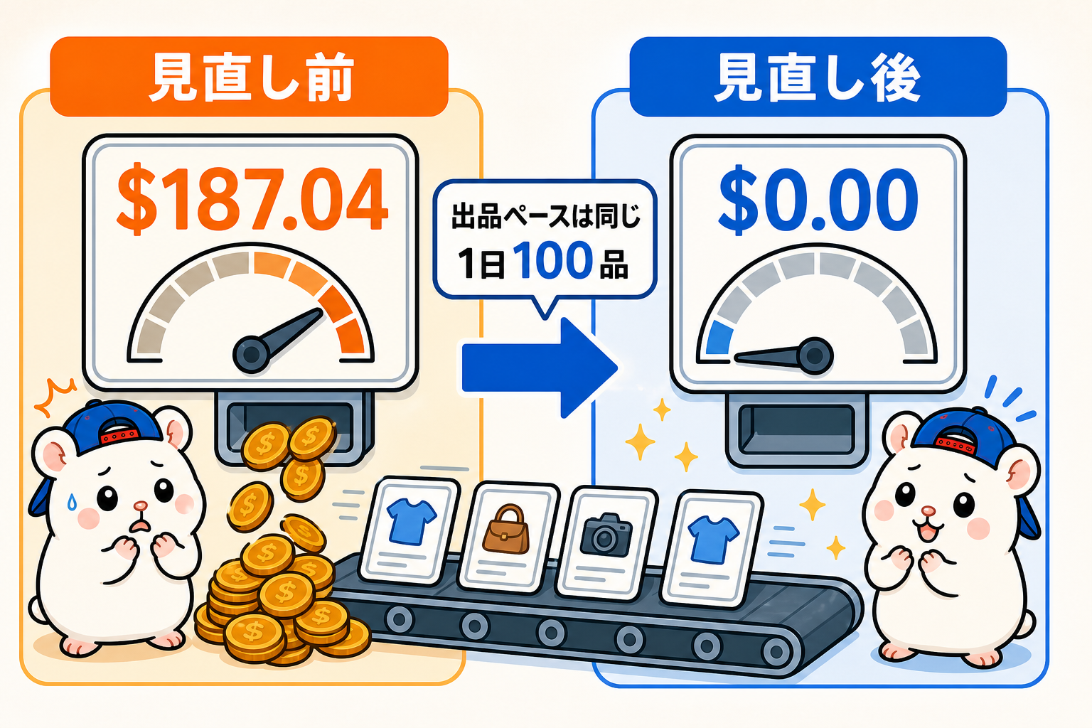 プラン見直し前後の比較