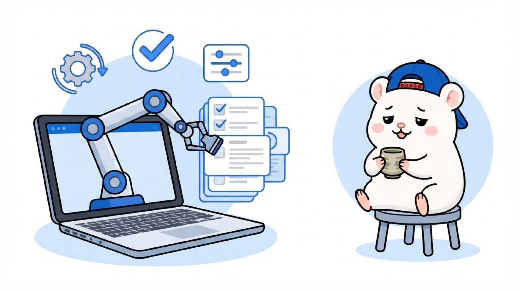 初期設定はAIが代わりにやってくれる
