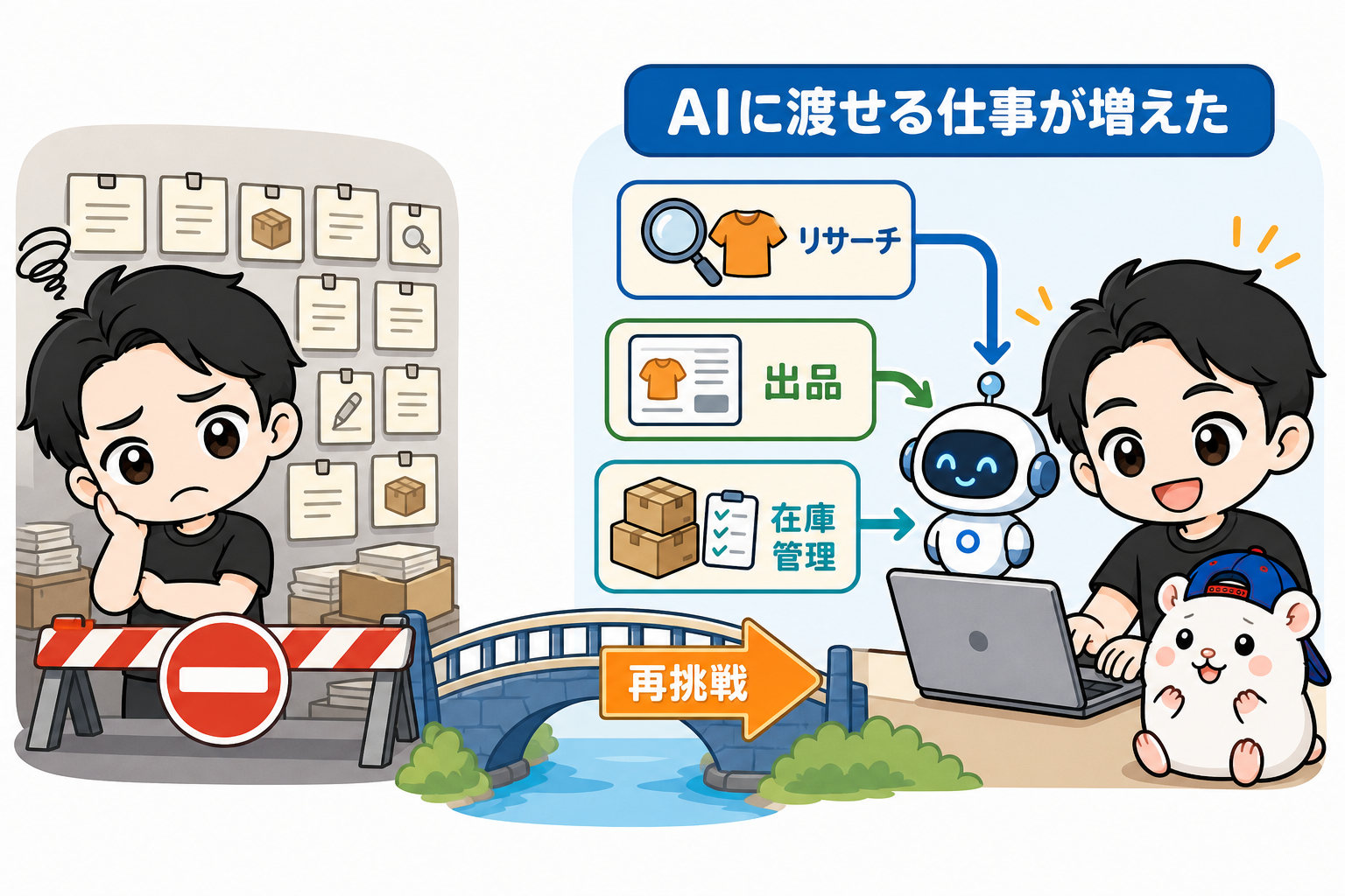 AIに渡せる仕事の比率
