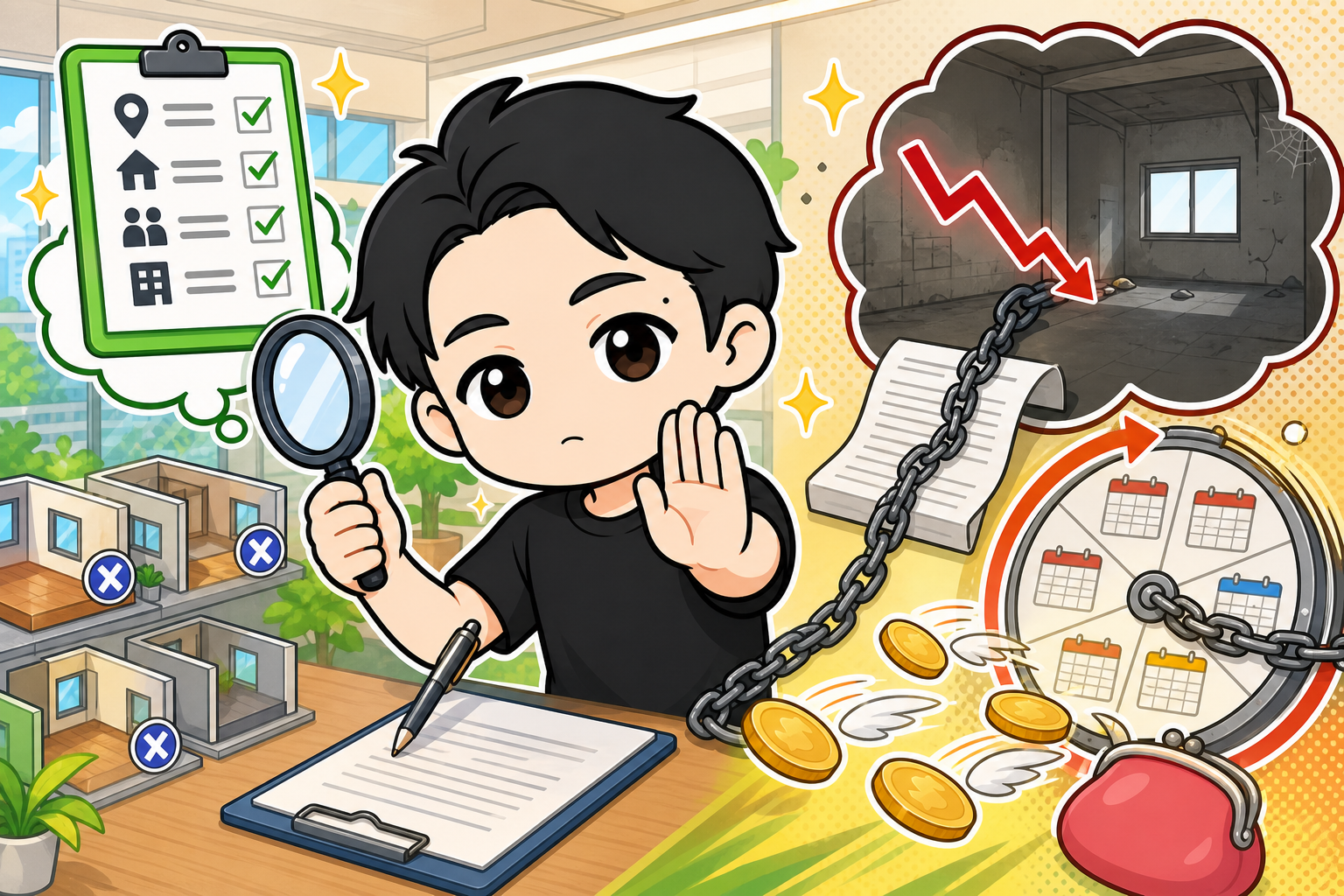 誤った物件契約が毎月の家賃支払いにつながるリスク