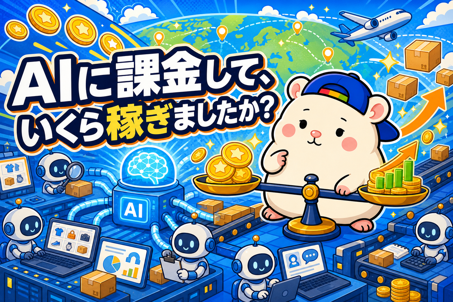 AIに課金して、いくら稼ぎましたか?