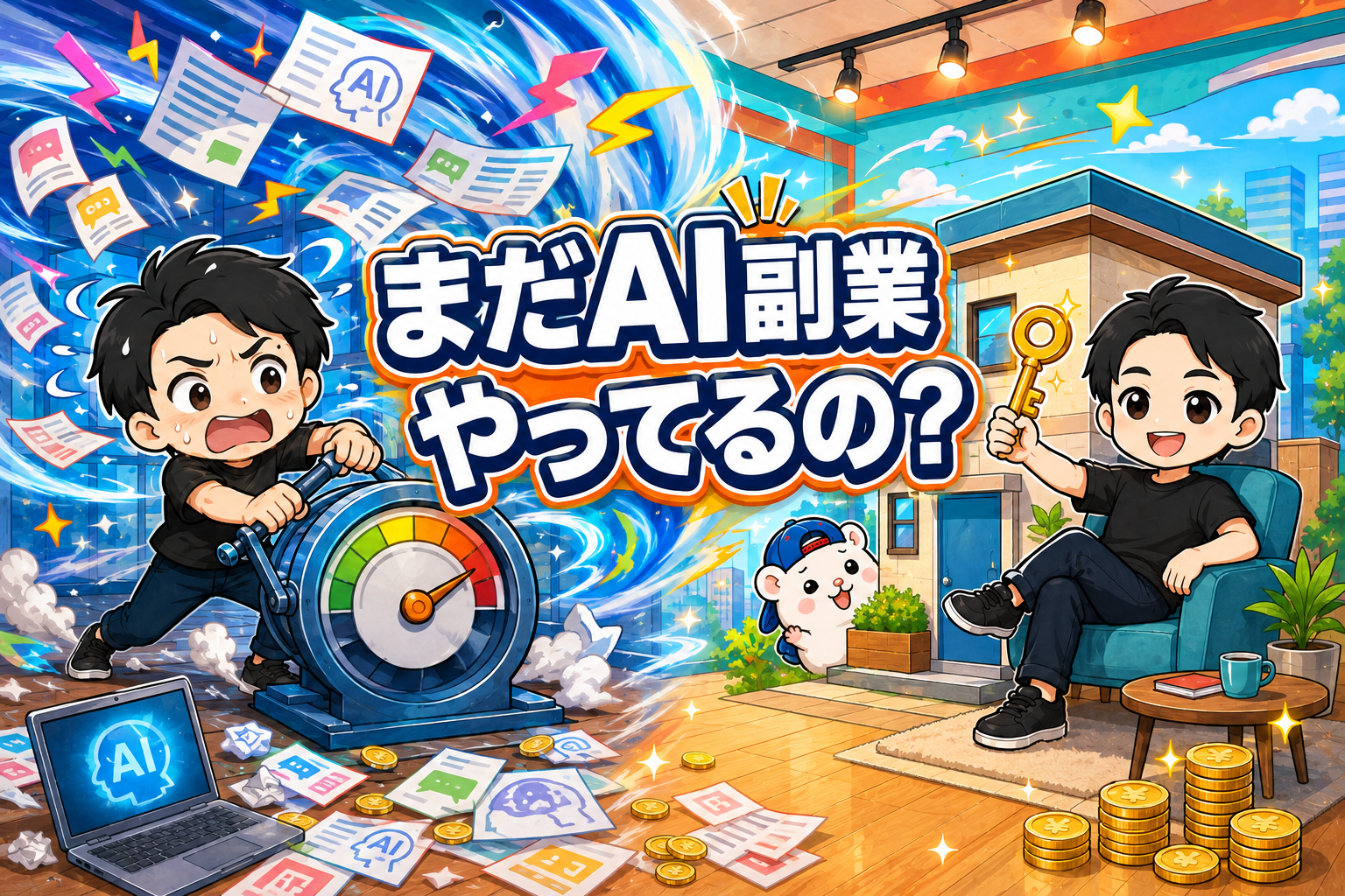 まだAI副業やってるの？