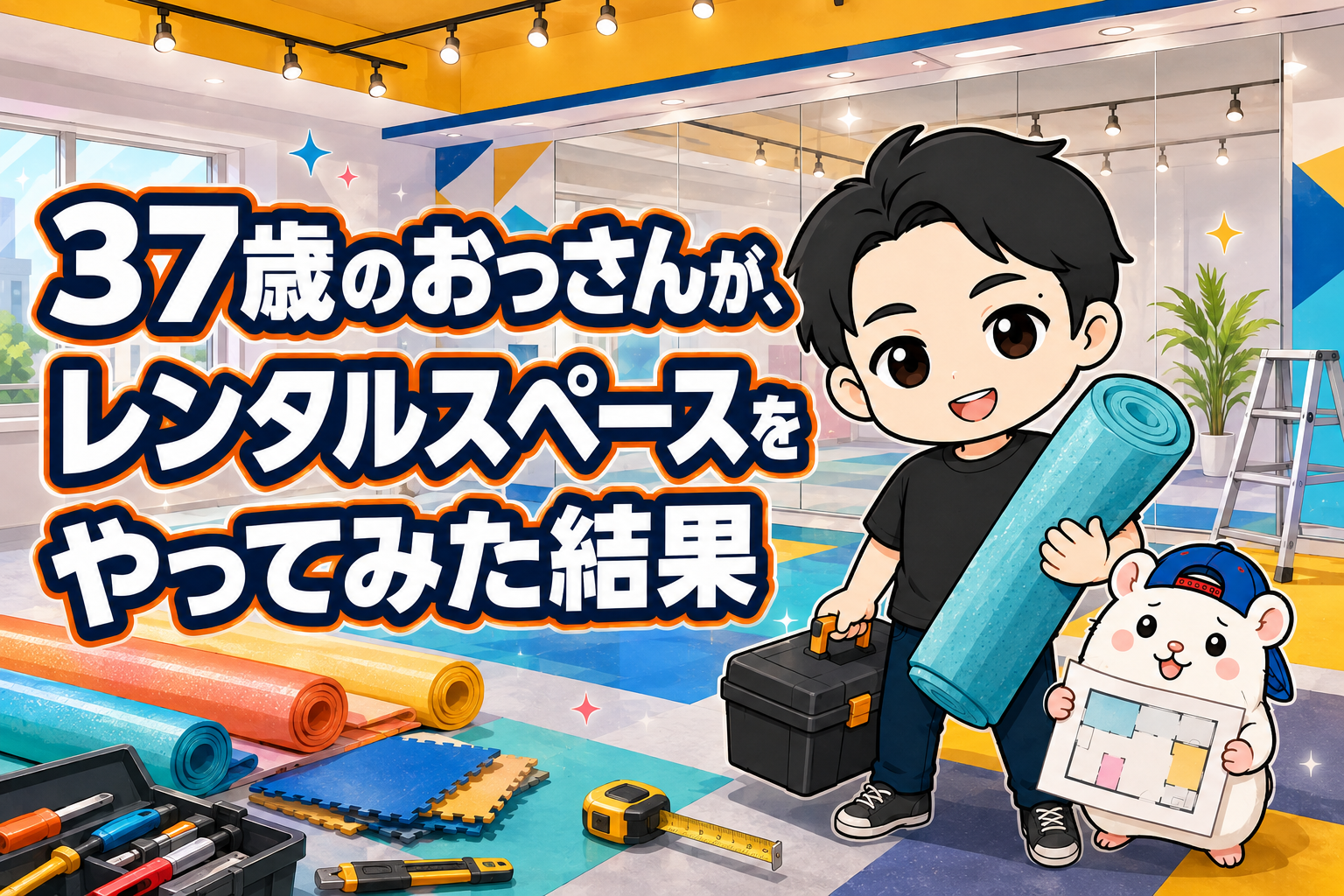 37歳のおっさんがレンタルスペースをやってみた結果