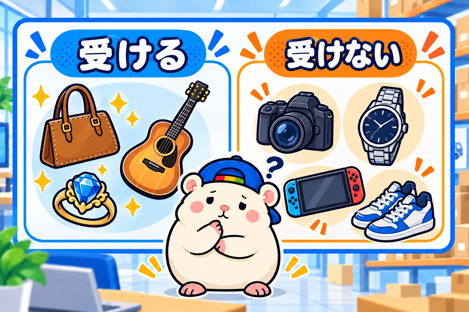 受ける店と受けない店