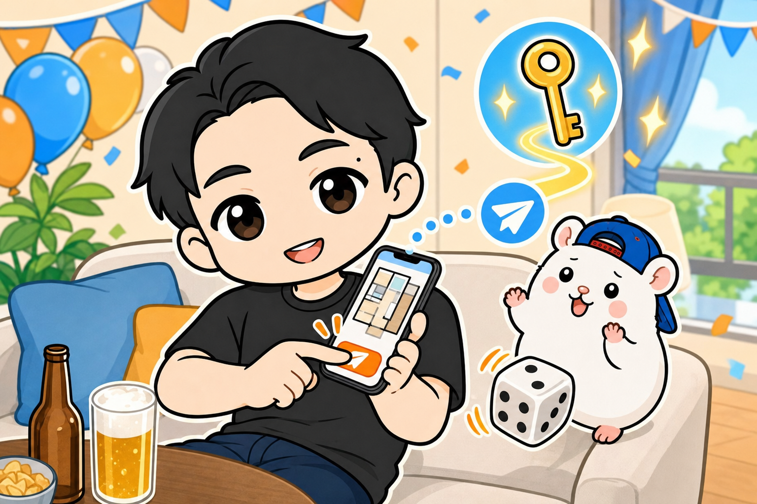 スペースの中でスマホから問い合わせる