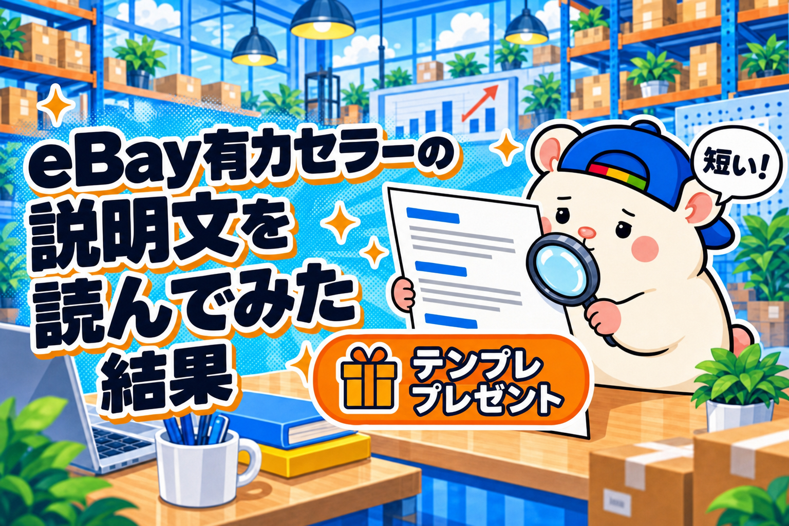 eBay有力セラーの説明文を読んでみた結果