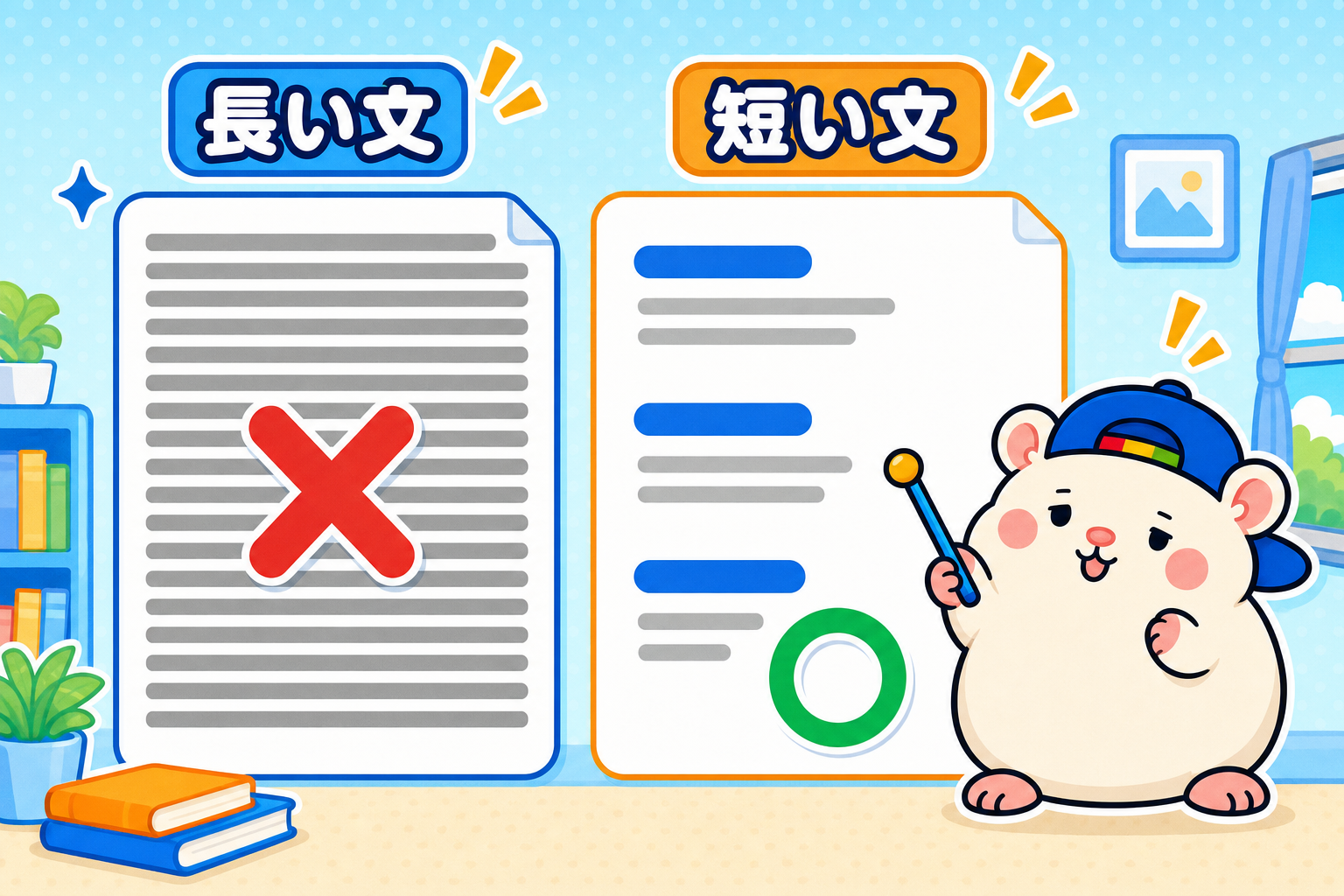 長い文と短い文