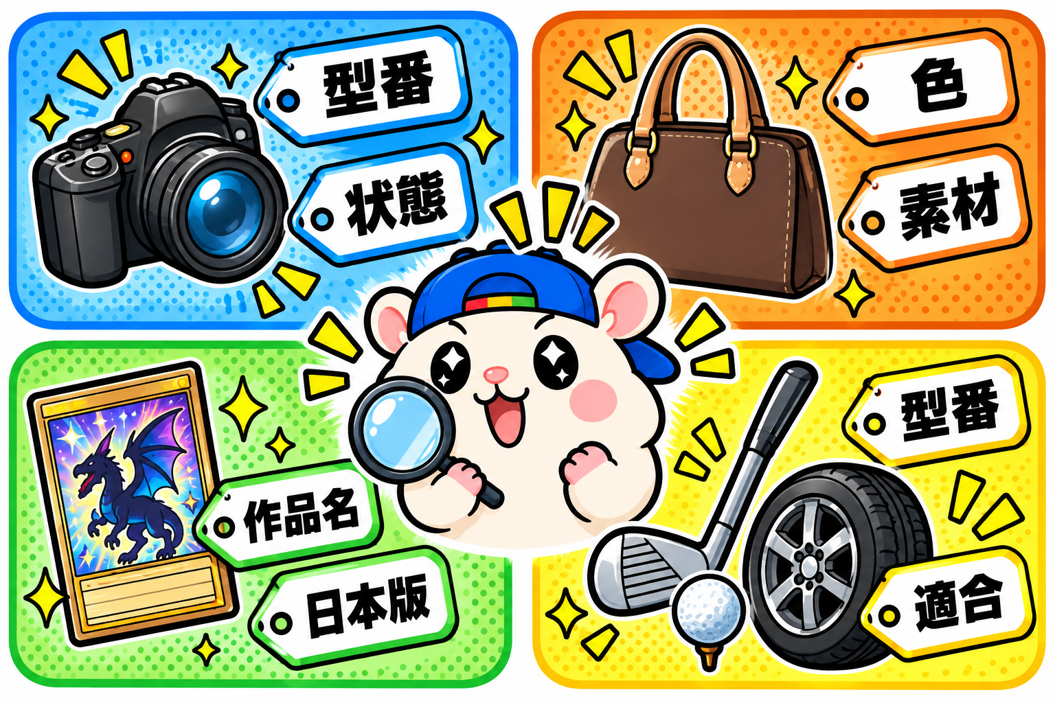 4つの型と決め手