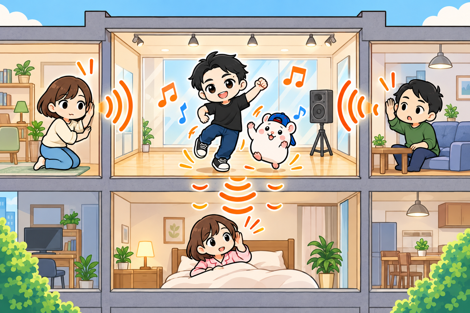 不安⑤ 近隣からクレームが来たら