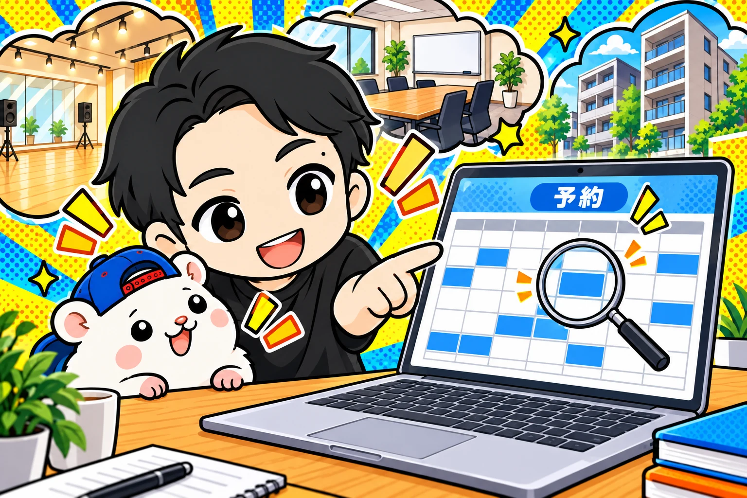 噂でやめる前に、予約カレンダーを見てみよう