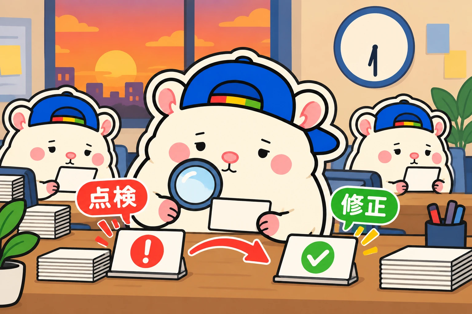 毎日18時30分、664件の値札を見直している