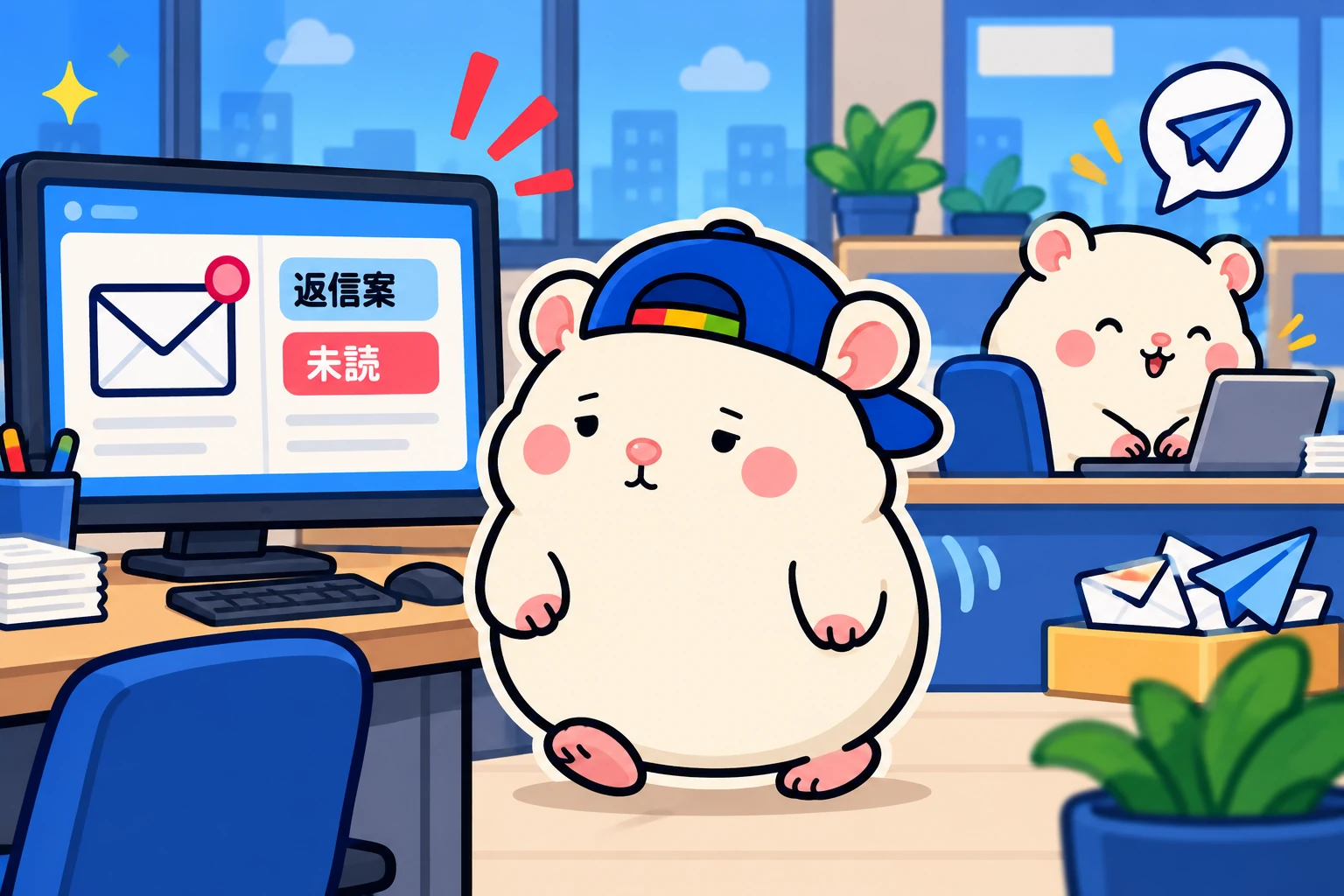 13日で217通→ぼくが対応したのは0通