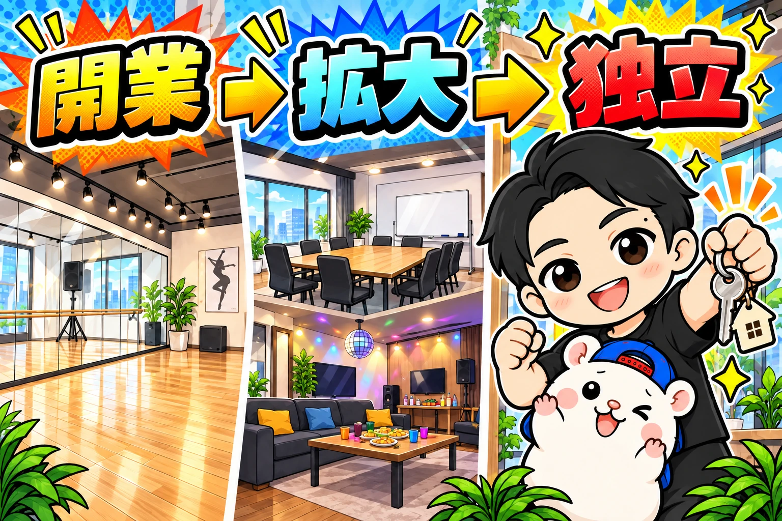 90万円の1号店から会社を辞めるまで