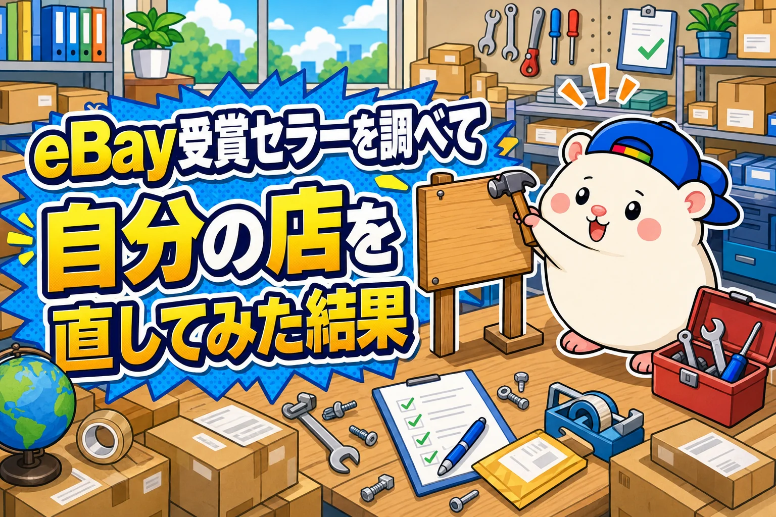 eBay受賞セラーを調べて、自分の店を直してみた結果