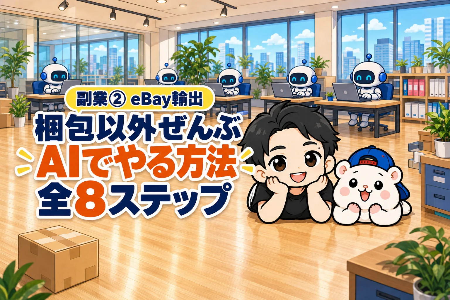 梱包以外ぜんぶAIでやる方法 全8ステップ