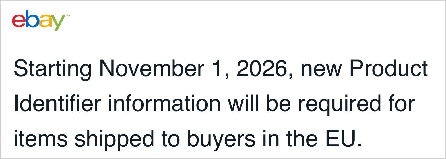 eBayメール 11月1日からPID必須