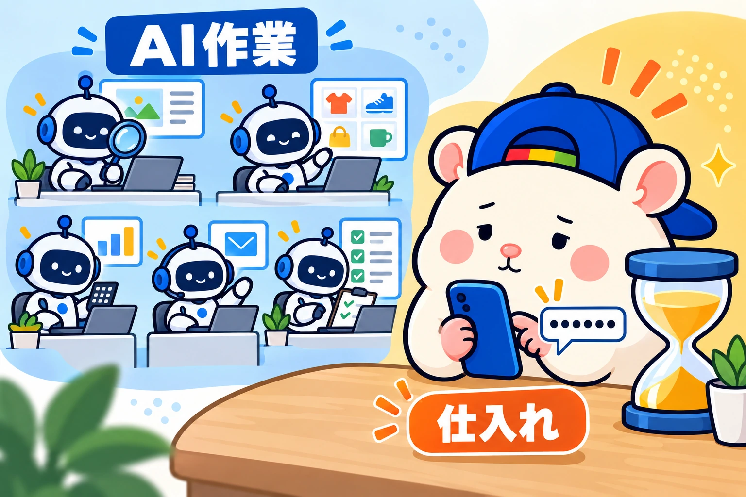 AIの仕事と、チャムが行う仕入れ認証