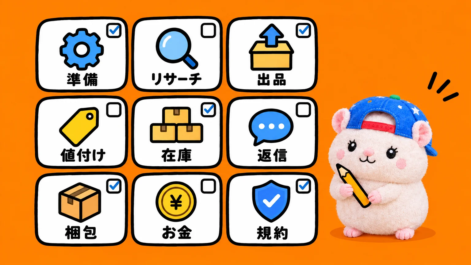 eBay輸出の9つの仕事