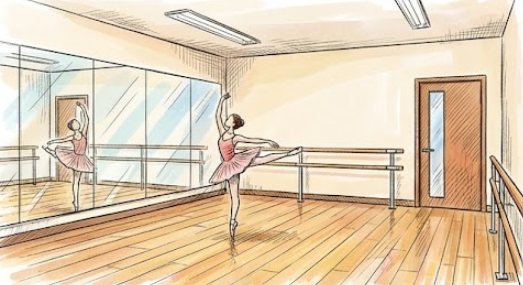 ダンススタジオのイメージ