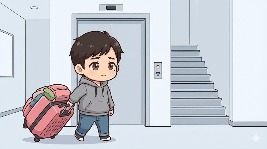 大荷物での移動に配慮した物件選び