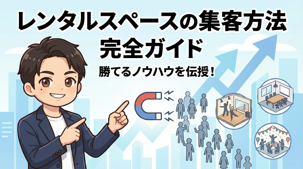 レンタルスペースの集客方法 完全ガイド
