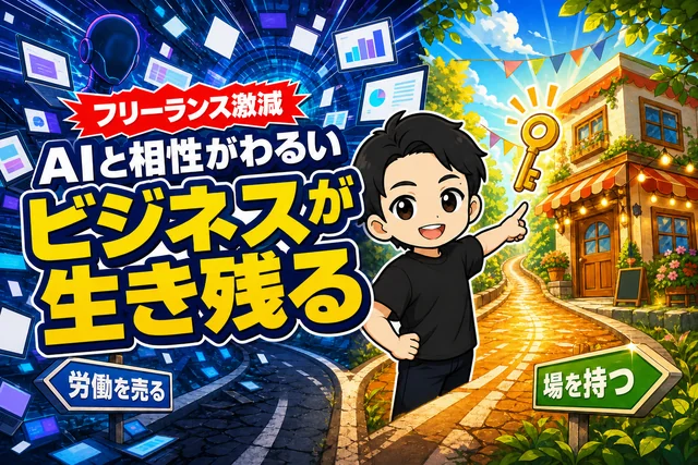 AI時代の分かれ道