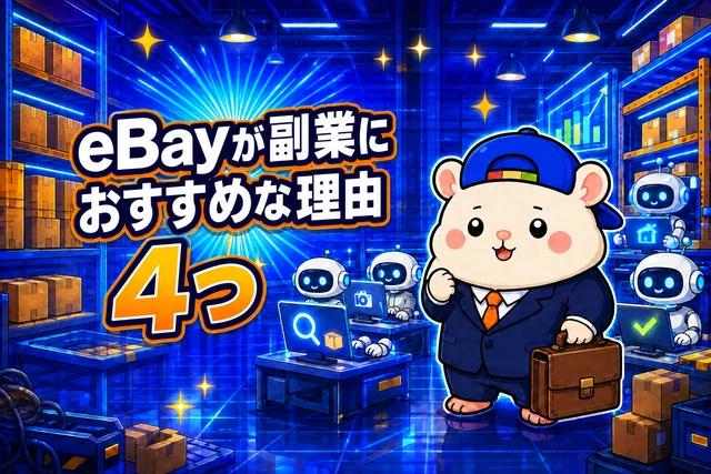 eBayが副業におすすめな理由 4つ