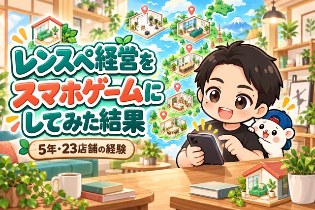 レンスペ経営をスマホゲームにしてみた結果