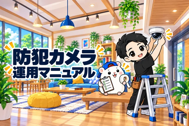 【レンスペ経営】防犯カメラ 運用マニュアル