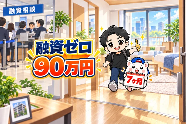 融資ゼロ・90万円の不動産副業、7ヶ月で回収しました
