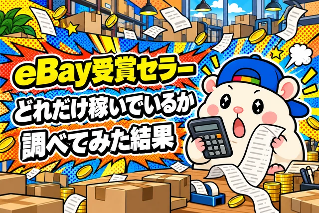 eBay受賞セラー どれだけ稼いでいるか調べてみた結果