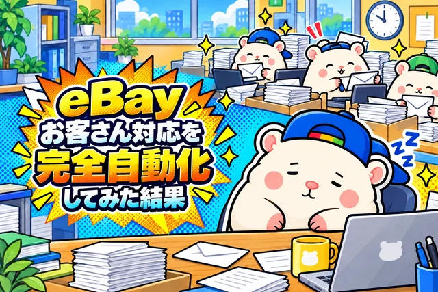 eBay お客さん対応を完全自動化してみた結果