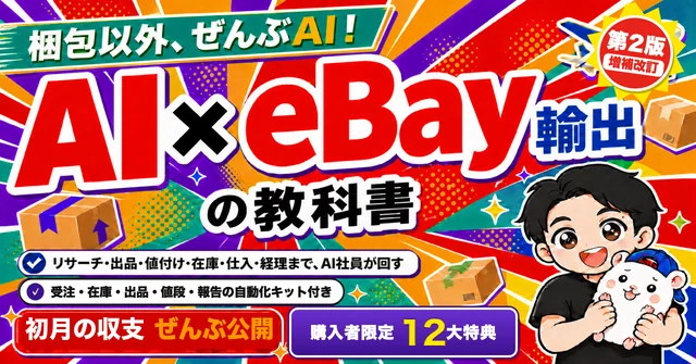 eBay教科書を第2版に。自動化の11章を足しました